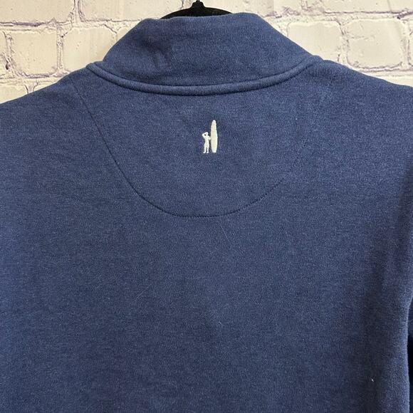 Johnnie-O Blue Quarter Zip Atlanta Braves Embroidered Women's Medium - Picture 5 of 8